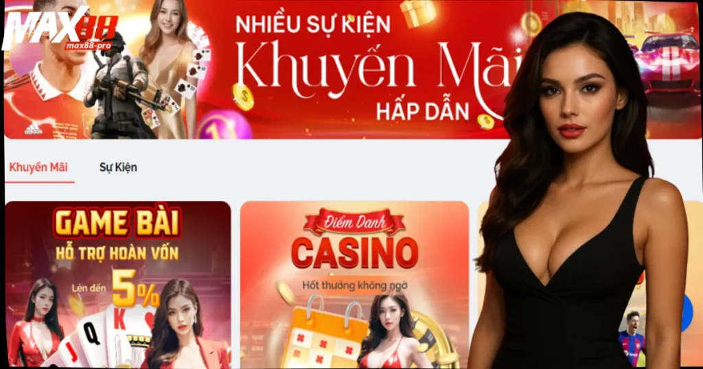 Max88 21eozfj | Max88 Thể Thao | Link Max88 Pro VIP Nhất 2025 5 Khuyến mãi Max88 ngập tràn, mọi thành viên đều có quà