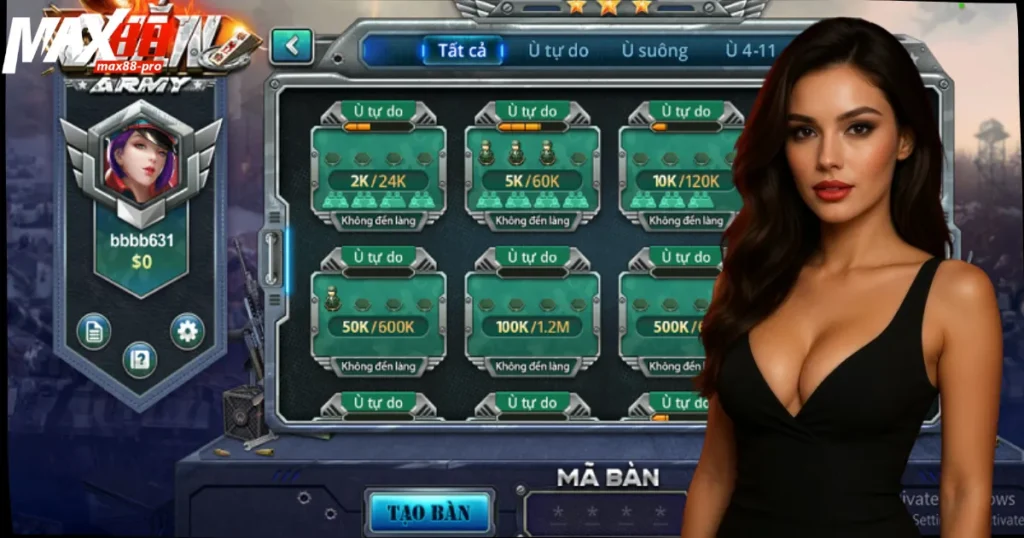 Game bài Max88 – Bộ môn đối kháng cực mạnh